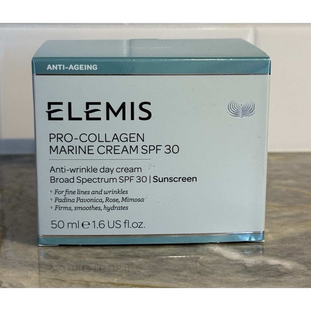 Elemis Pro-Collagen Marine Cream SPF 30 Anti-Wrinkle Moisturizer 50ml 1.6oz NIB